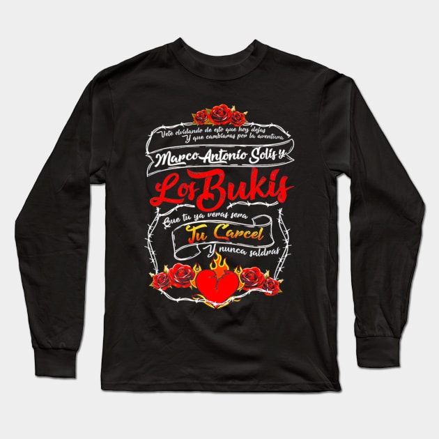 Los Bukis Long Sleeve T-Shirt by brophycmillis